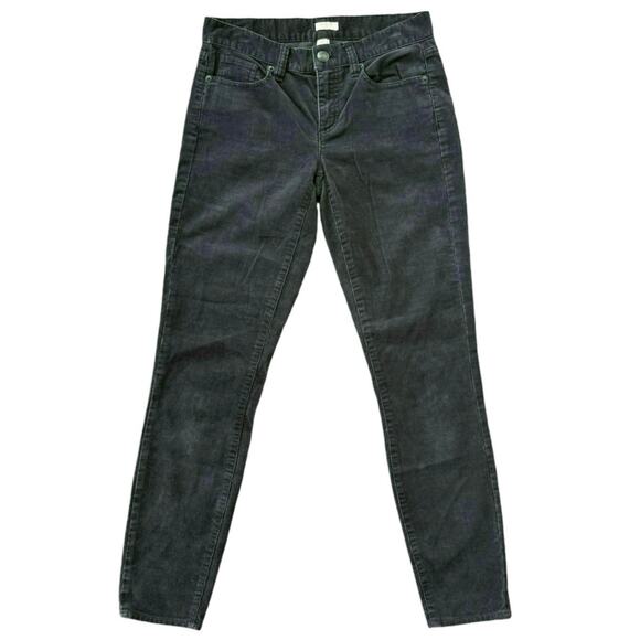 J. Crew Pants - J. Crew Corduroy Pants Straight Leg Low-Rise Womens Sz 25 Black
